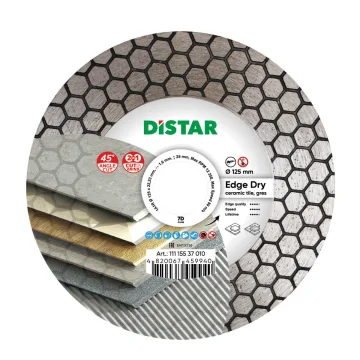 Алмазний диск Distar Edge Dry 125 мм для різу під 45