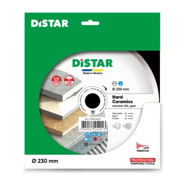 Диск алмазний Distar Hard Ceramics 230 мм для керамограніту