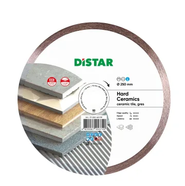 Диск алмазний Distar Hard Ceramics 250 мм для плиткоріза