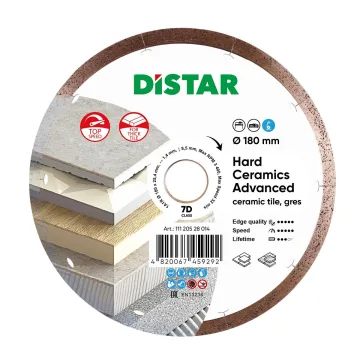 Диск Distar Hard Ceramics Advanced 180 мм для плиткоріза