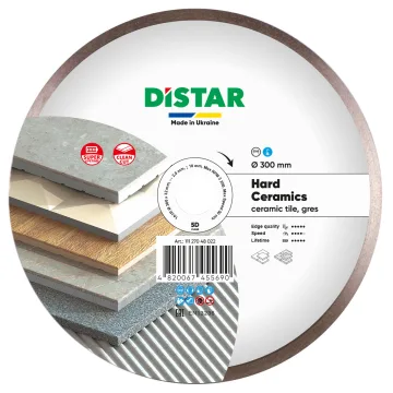 Диск Distar Hard Ceramics 300 мм для мокрого різу плитки