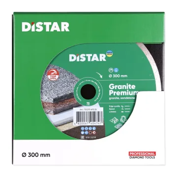 Диск Distar Granite Premium 300 мм для плиткоріза з водою