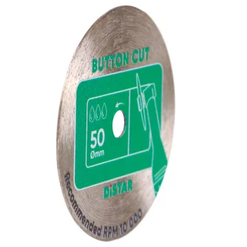 Диск Distar Button Cut 50 мм для вирізання кнопок на гравер