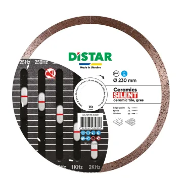Диск Distar Ceramic Silent 230 мм для керамограніту