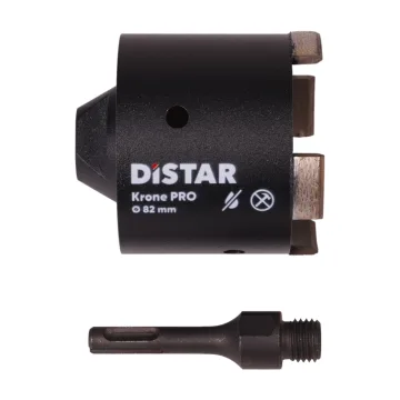 Алмазная коронка Distar Krone PRO 82 мм M16xSDSplus