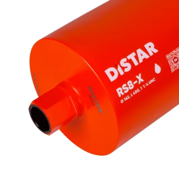 Алмазне свердло Distar RS8-X 162 мм для буріння з водою