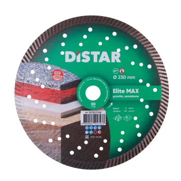 Алмазний диск Distar Elite Max 232 мм Turbo для граніту