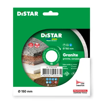 Круг Distar Granite 150 мм для різу граніту на плиткорізі