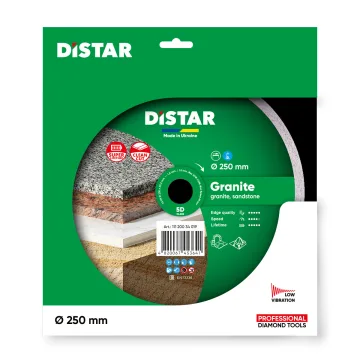 Суцільний диск Distar Granite 250 мм для каменю