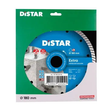 Алмазний диск Distar Extra 180 мм для бетону на КШМ