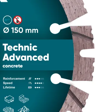 Диск Distar Technic Advanced 150 мм для армобетону