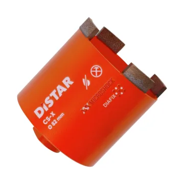 Алмазна коронка Distar 82 мм CS-X для сухого свердління