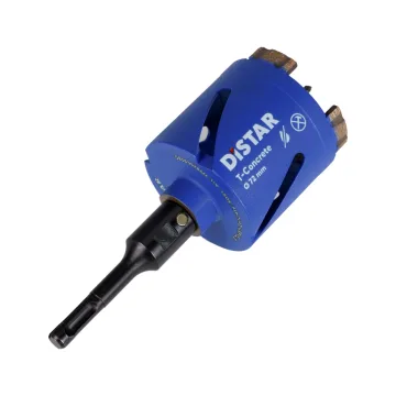 Алмазна коронка Distar 72 mm SDS+ T-Concrete під розетки