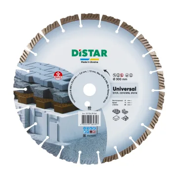Диск Distar HIT Universal 300 мм для бетону і цегли