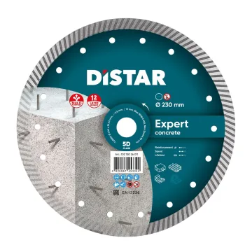 Алмазний диск Distar Turbo Expert 230 мм для КШМ