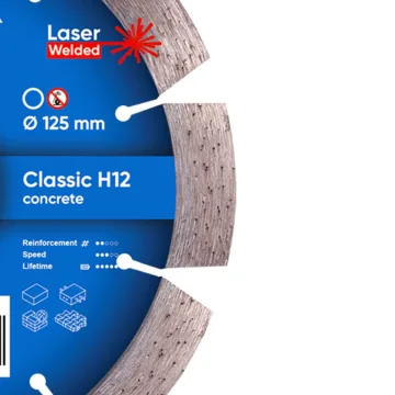 Диск Distar Classic 125 мм для армобетону та плитки