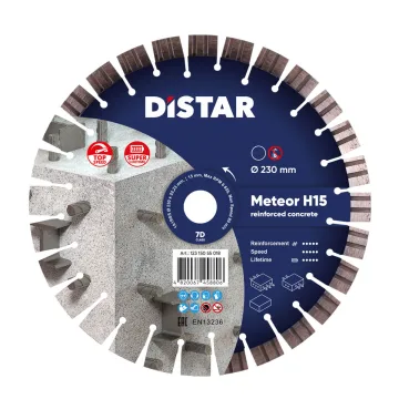 Диск Distar Meteor H15 232 мм для штроборіза по бетону