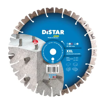 Круг алмазний вiдрiзний Distar XXL 350 мм для бензоріза
