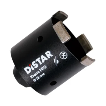 Алмазная коронка Distar Krone PRO 72 мм для отверстий