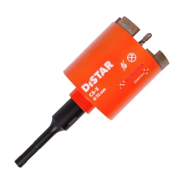 Алмазна коронка Distar 072x70-4xSDS+ CS-X для підрозетників