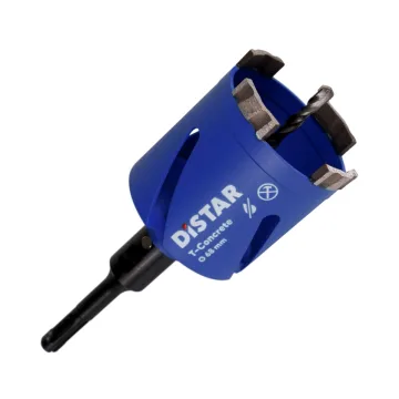 Коронка Distar T-Бетон 68 мм SDS+ для підрозетників