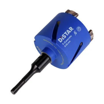 Алмазна коронка Distar T-Бетон 82 мм SDS+ для бетону