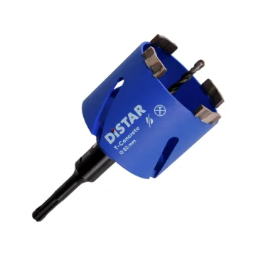 Алмазна коронка Distar T-Бетон 82 мм SDS+ для бетону