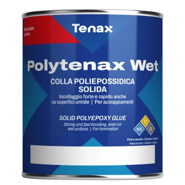 Кольоровий клей Tenax Polytenax Wet 1 л для каменю